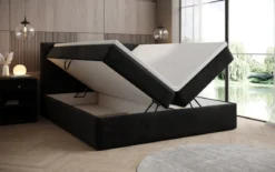 Boxspringbett Lux Samt mit Stauraum