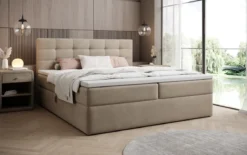 Boxspringbett Lux Samt mit Stauraum