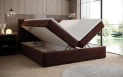 Boxspringbett Lux Samt mit Stauraum