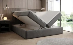 Boxspringbett Lux Samt mit Stauraum