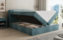 Boxspringbett Marea in Cord mit Stauraum