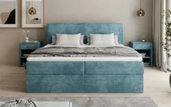 Boxspringbett Marea in Cord mit Stauraum