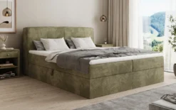 Boxspringbett Marea in Cord mit Stauraum