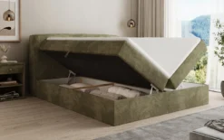Boxspringbett Marea in Cord mit Stauraum