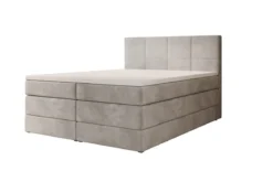Boxspringbett Mareno mit Stauraum in Samt