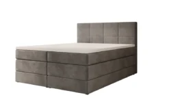 Boxspringbett Mareno mit Stauraum in Samt