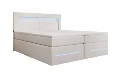 Boxspringbett Minera mit LED, USB und Stauraum