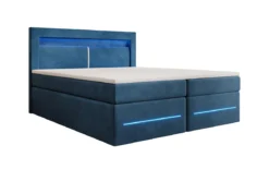 Boxspringbett Minera mit LED, USB und Stauraum