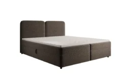 Boxspringbett Mira in Strukturstoff mit Stauraum