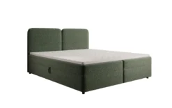 Boxspringbett Mira in Strukturstoff mit Stauraum