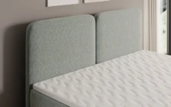 Boxspringbett Mira in Strukturstoff mit Stauraum