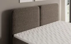 Boxspringbett Mira in Strukturstoff mit Stauraum