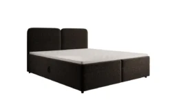 Boxspringbett Mira in Strukturstoff mit Stauraum