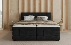 Boxspringbett Monaco - elektrisch verstellbar in Stoff