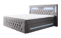 Boxspringbett Moonlight mit LED, USB und Stauraum