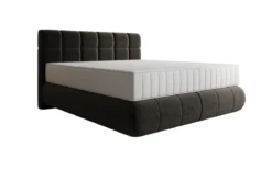 Boxspringbett Nala in Strukturstoff mit Schwebeoptik