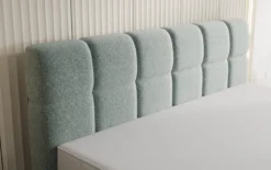 Boxspringbett Nala in Strukturstoff mit Schwebeoptik