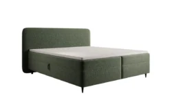 Boxspringbett Nea in Strukturstoff mit Stauraum