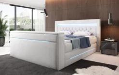 Boxspringbett Neptun mit TV Lift und RGB