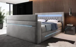 Boxspringbett Neptun mit TV Lift und RGB