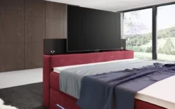 Boxspringbett Neptun mit TV Lift und RGB