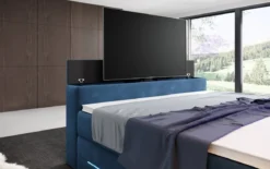 Boxspringbett Neptun mit TV Lift und RGB
