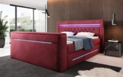 Boxspringbett Neptun mit TV Lift und RGB