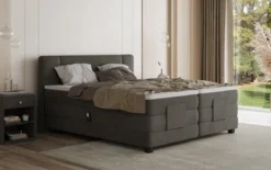 Boxspringbett Noela Samt elektrisch verstellbar