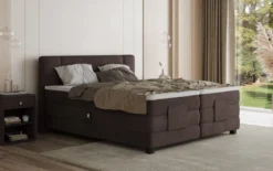 Boxspringbett Noela Samt elektrisch verstellbar