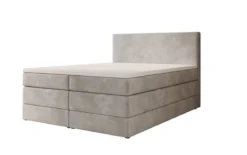 Boxspringbett Noren mit Stauraum in Samt
