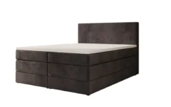 Boxspringbett Noren mit Stauraum in Samt