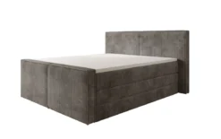Boxspringbett Ophelia II mit hochklappbarem Stauraum in Cord
