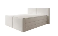 Boxspringbett Ophelia II mit hochklappbarem Stauraum in Samt