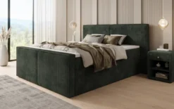 Boxspringbett Ophelia II mit Schubladen in Cord