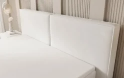 Boxspringbett Ophelia mit Schwebeoptik in Samt