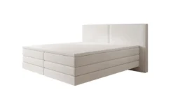 Boxspringbett Ophelia mit Schwebeoptik in Samt