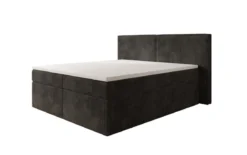 Boxspringbett Ophelia mit Schubladen in Cord