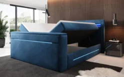 Boxspringbett Pluto mit TV Lift, RGB und Stauraum