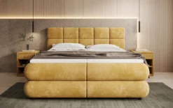 Boxspringbett Relana - elektrisch verstellbar in Cord