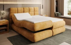 Boxspringbett Relana - elektrisch verstellbar in Cord