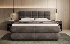 Boxspringbett Relana - elektrisch verstellbar in Cord