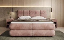 Boxspringbett Relana - elektrisch verstellbar in Cord