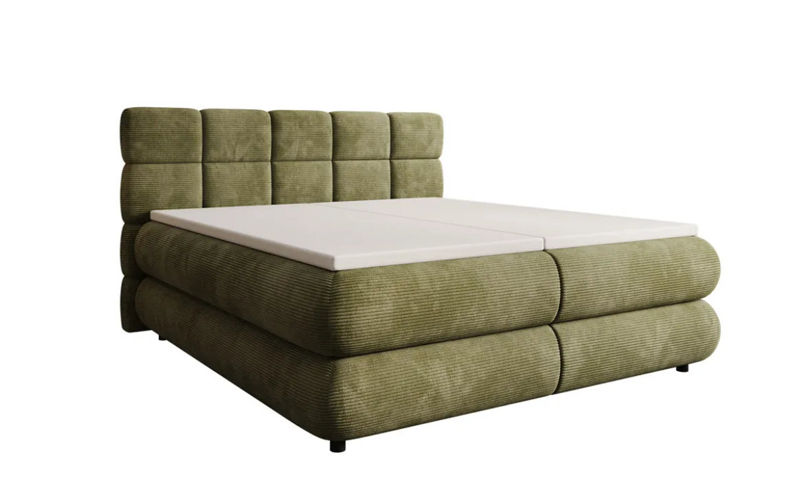 Boxspringbett Relana - elektrisch verstellbar in Cord