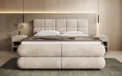 Boxspringbett Relana - elektrisch verstellbar in Cord