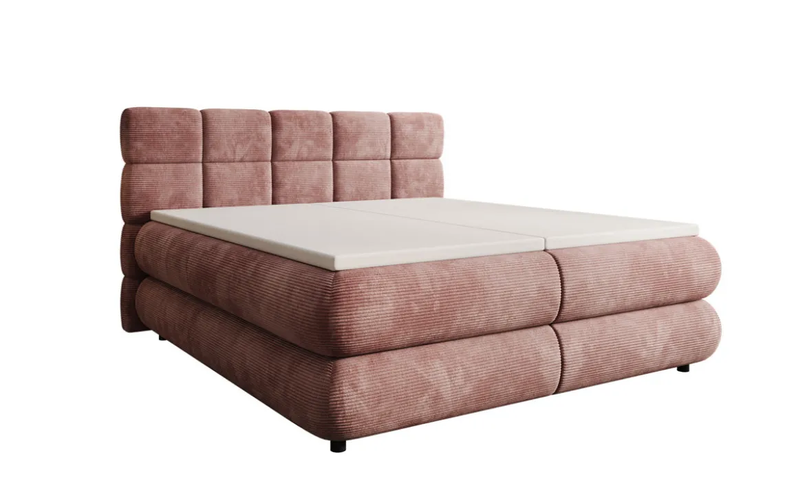 Boxspringbett Relana - elektrisch verstellbar in Cord