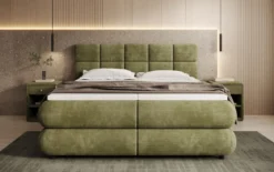 Boxspringbett Relana - elektrisch verstellbar in Cord