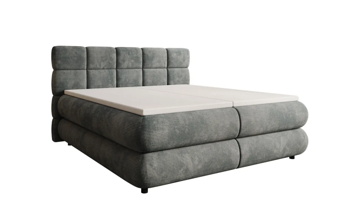 Boxspringbett Relana - elektrisch verstellbar in Cord