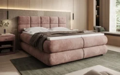 Boxspringbett Relana - elektrisch verstellbar in Cord