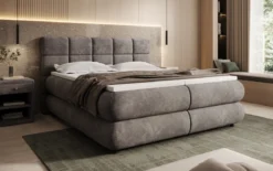 Boxspringbett Relana - elektrisch verstellbar in Cord