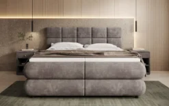 Boxspringbett Relana - elektrisch verstellbar in Cord